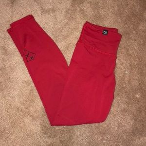 Dedfit Apparel Red Leggings (S)